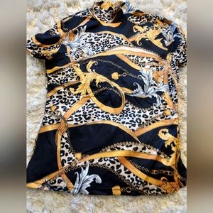 New SheIn silky dress shirt